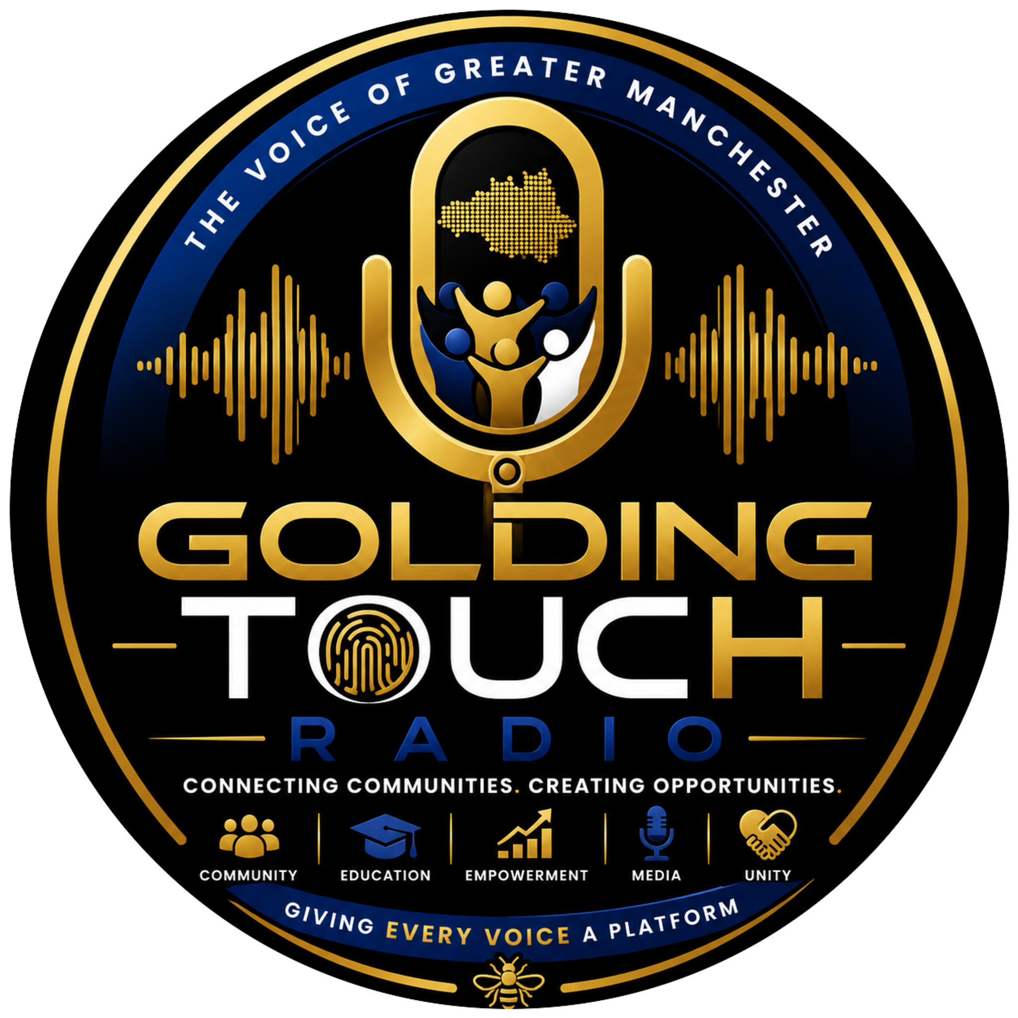 Golding Touch Radio, the voice of Greater Manchester